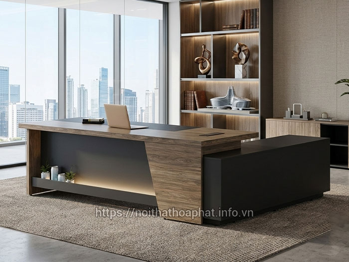 bàn làm việc giám đốc cao cấp