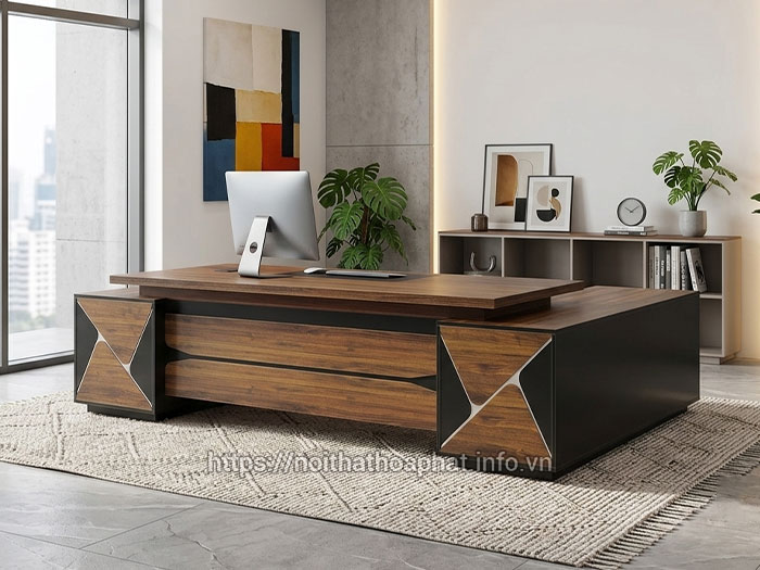 bàn làm việc giám đốc cao cấp