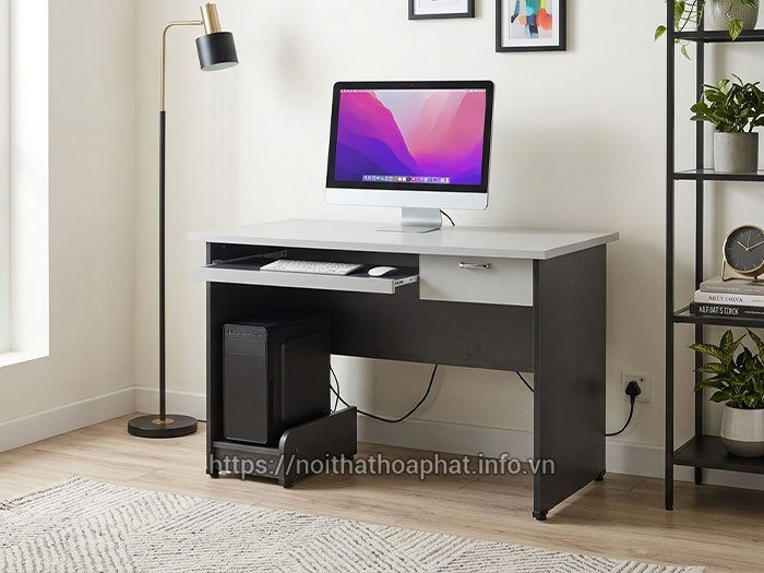bàn làm việc máy tính 1m2 Hòa Phát