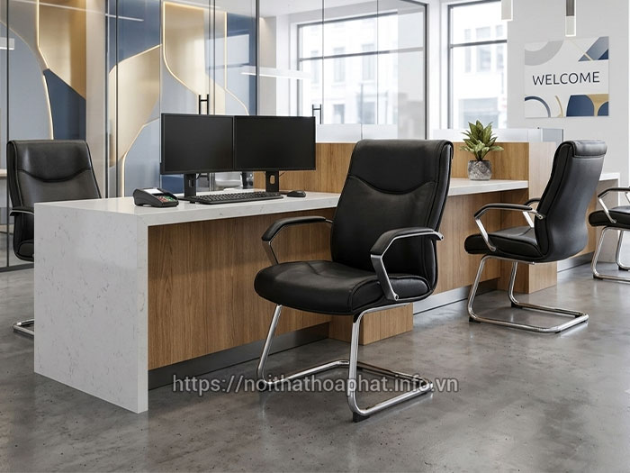 ghế chân quỳ ngân hàng Hòa Phát