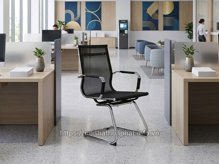 ghế chân quỳ ngân hàng Hòa Phát