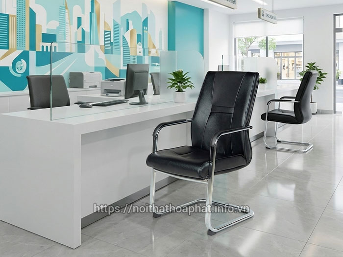 ghế chân quỳ ngân hàng Hòa Phát