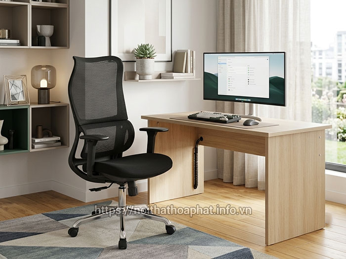 ghế công thái học ngồi máy tính
