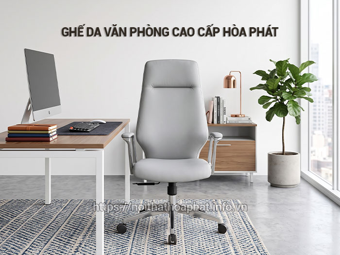 ghế da văn phòng cao cấp Hòa Phát