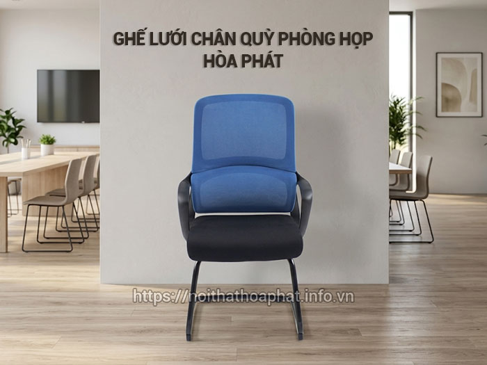 Ghế lưới chân quỳ phòng họp Hòa Phát