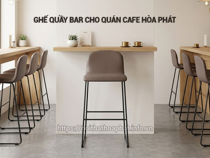 Ghế quầy bar cho quán cafe