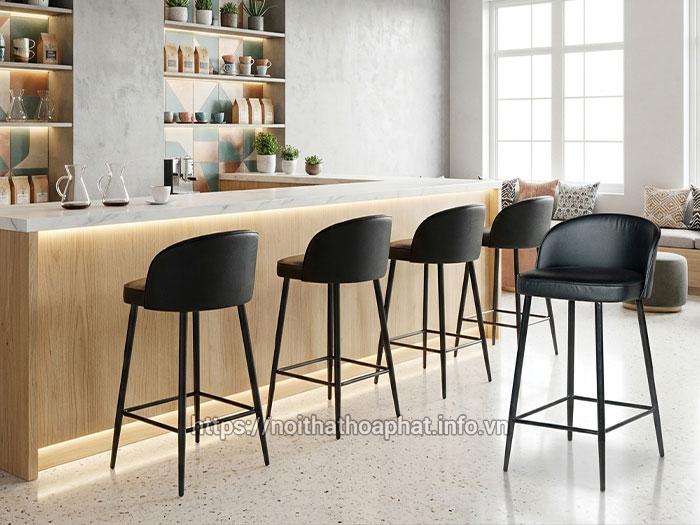 Ghế quầy bar cho quán cafe