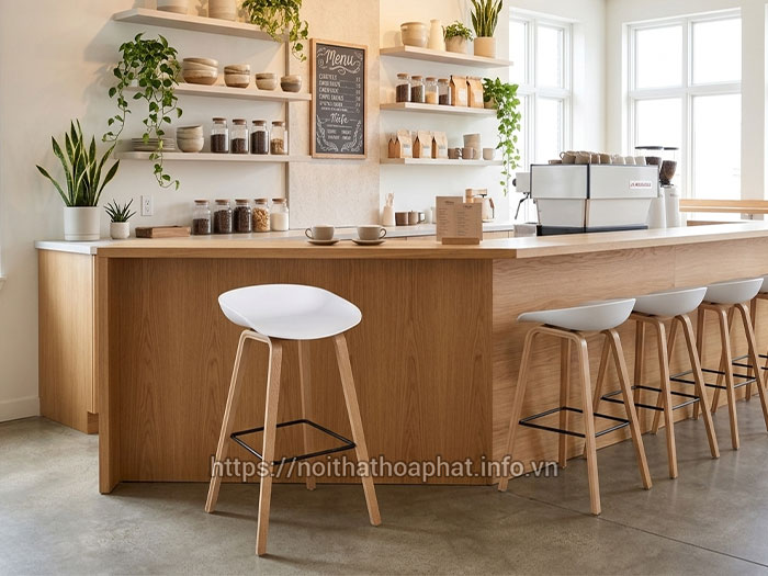 Ghế quầy bar cho quán cafe