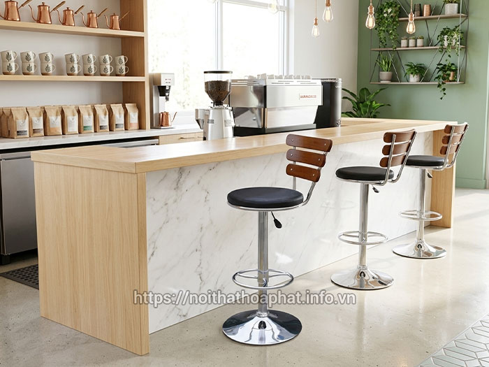 Ghế quầy bar cho quán cafe