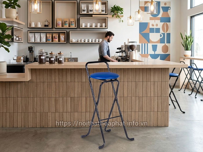 Ghế quầy bar cho quán cafe