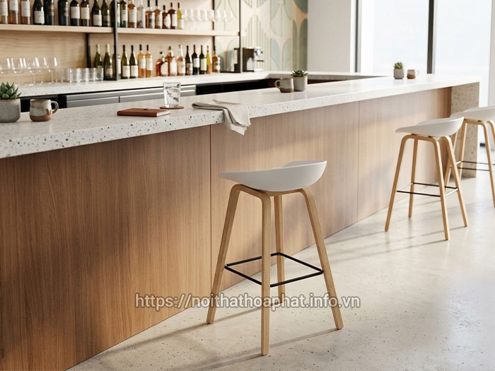 Ghế quầy bar cho quán cafe