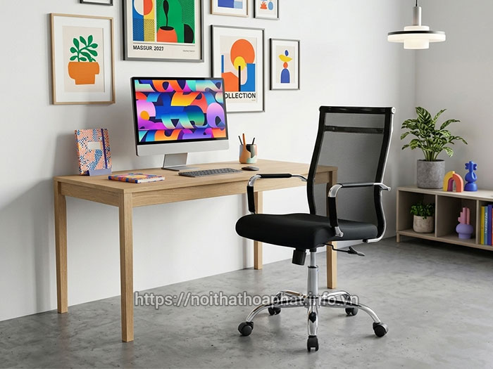 Ghế xoay lưới dưới 2 triệu Hòa Phát