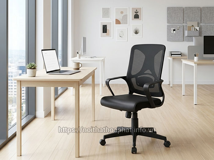 Ghế xoay lưới dưới 2 triệu Hòa Phát