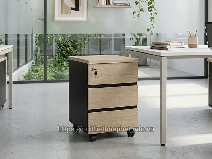 Hộc tài liệu di động có khóa