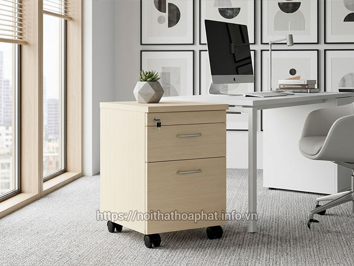 Hộc tài liệu di động có khóa