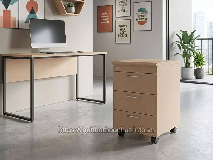 Hộc tài liệu di động có khóa