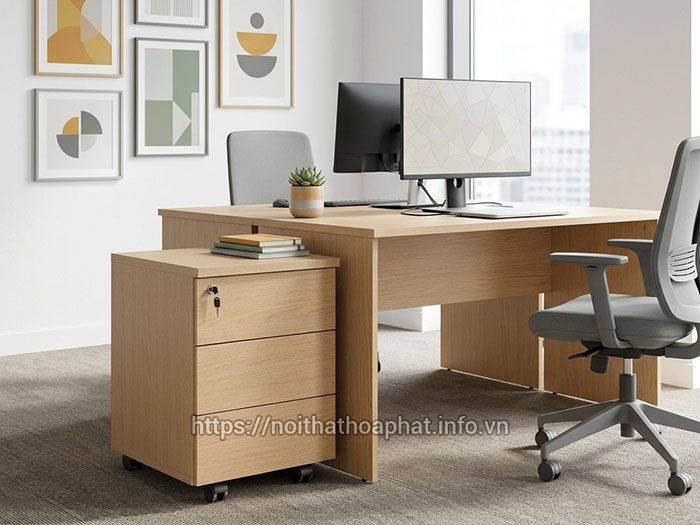 Hộc tài liệu di động có khóa