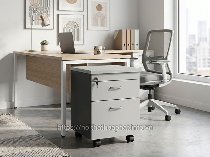Hộc tài liệu di động có khóa
