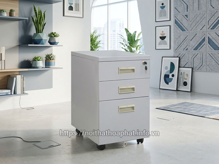 Hộc tủ di động 3 ngăn kéo
