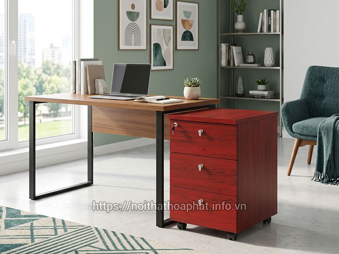Hộc tủ di động 3 ngăn kéo
