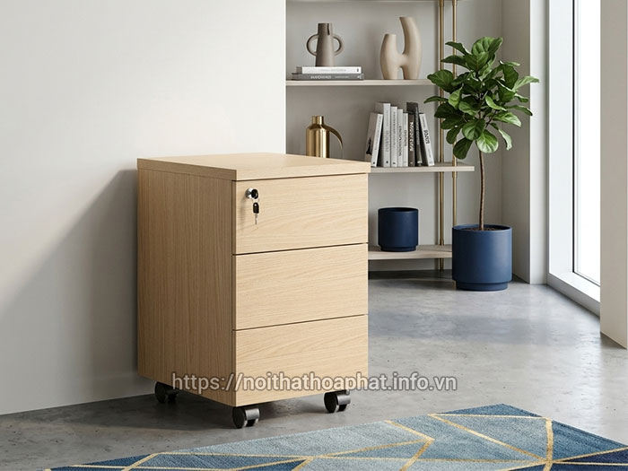 Hộc tủ di động 3 ngăn kéo