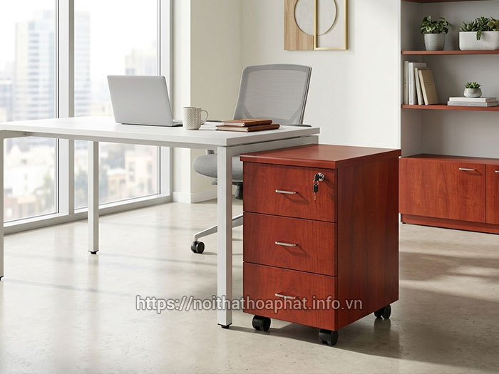 Hộc tủ di động 3 ngăn kéo