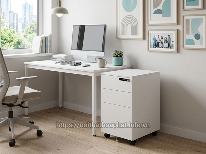 Hộc tủ di động 3 ngăn kéo