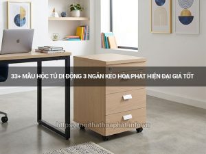 Hộc tủ di động 3 ngăn kéo