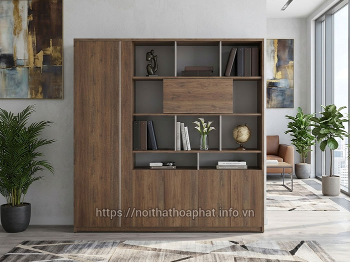 Tủ giám đốc gỗ melamine Hòa Phát