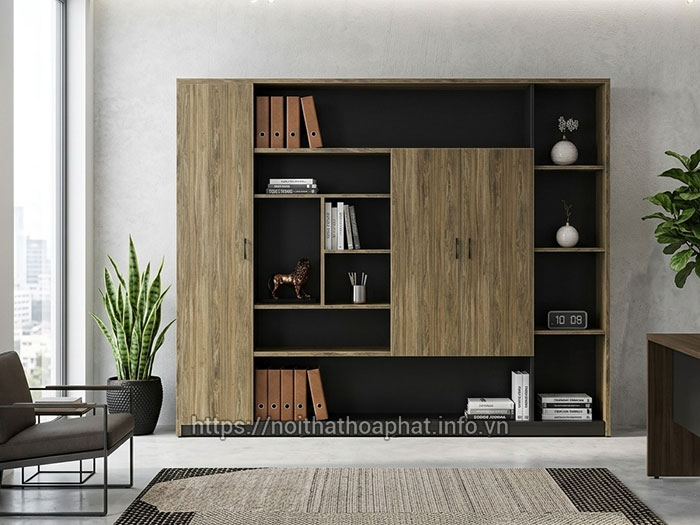 Tủ giám đốc gỗ melamine Hòa Phát