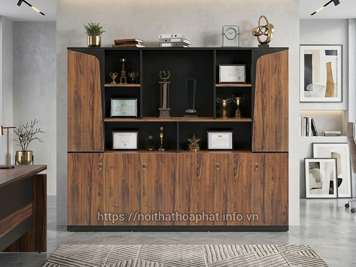Tủ giám đốc gỗ melamine Hòa Phát