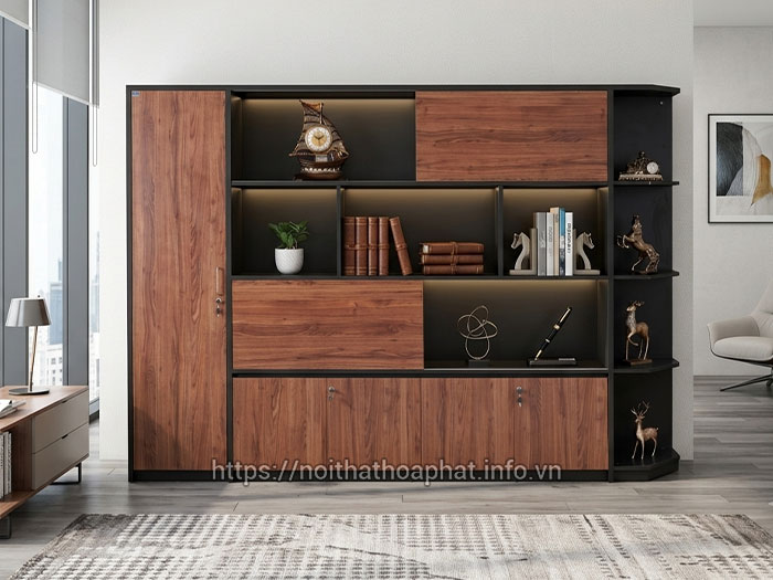 Tủ giám đốc gỗ melamine Hòa Phát