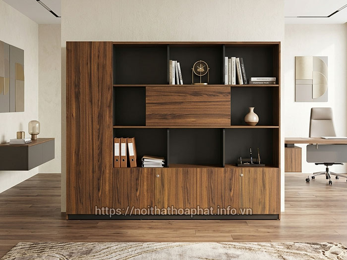Tủ giám đốc gỗ melamine Hòa Phát