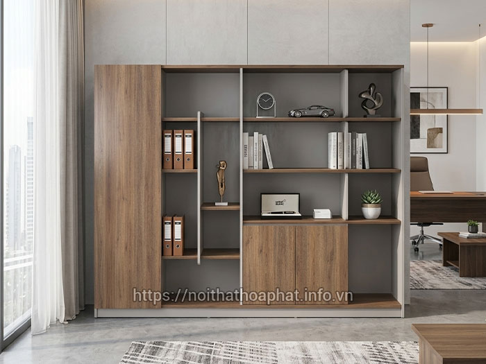 Tủ giám đốc gỗ melamine Hòa Phát