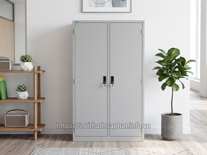 Tủ hồ sơ sắt Hòa Phát 2 cánh
