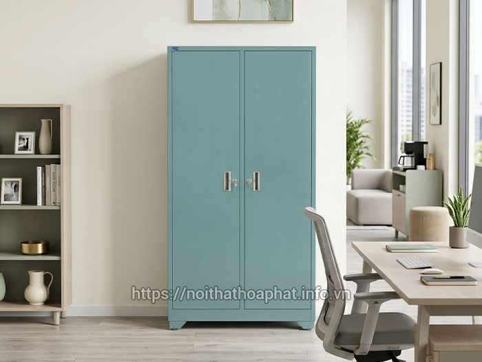 Tủ hồ sơ sắt Hòa Phát 2 cánh