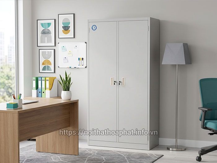 Tủ hồ sơ sắt Hòa Phát 2 cánh