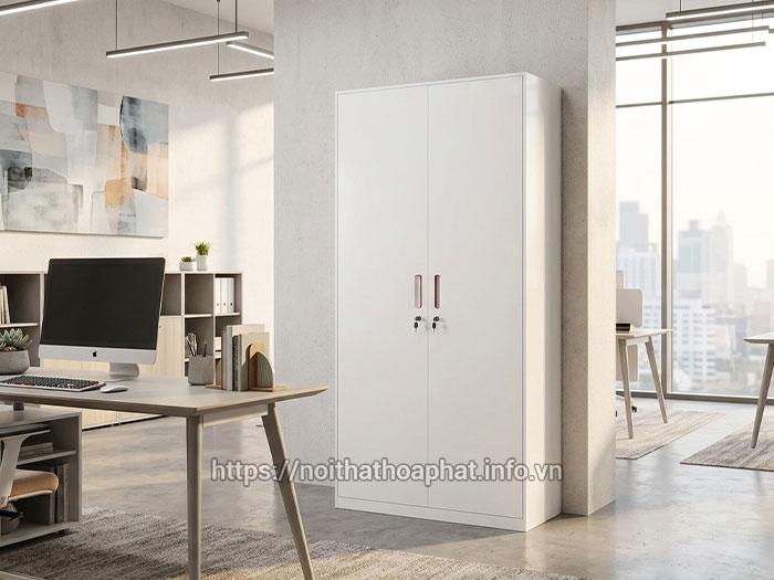 Tủ hồ sơ sắt Hòa Phát 2 cánh