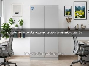 Tủ hồ sơ sắt Hòa Phát 2 cánh