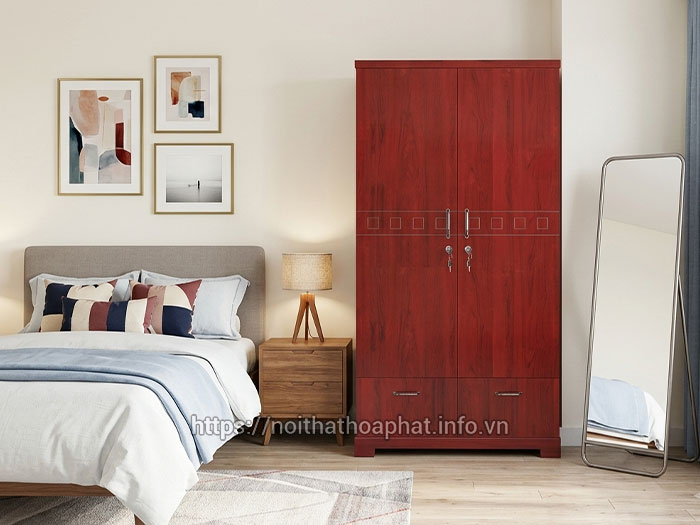 tủ quần áo hiện đại giá rẻ Hòa Phát