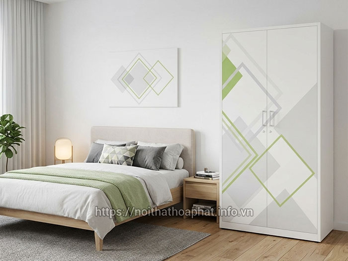 tủ quần áo hiện đại giá rẻ Hòa Phát
