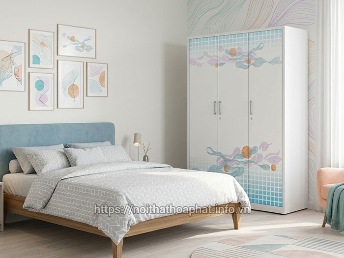 tủ quần áo hiện đại giá rẻ Hòa Phát