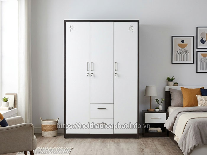 tủ quần áo hiện đại giá rẻ Hòa Phát