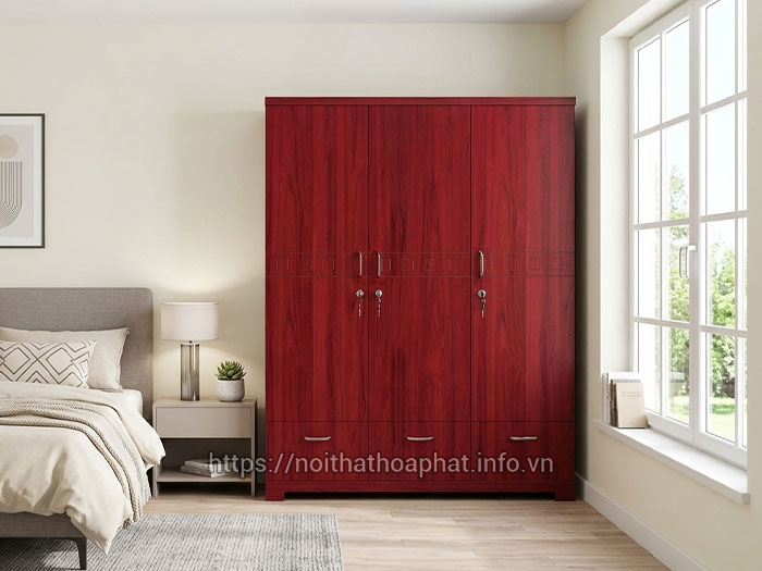 tủ quần áo hiện đại giá rẻ Hòa Phát