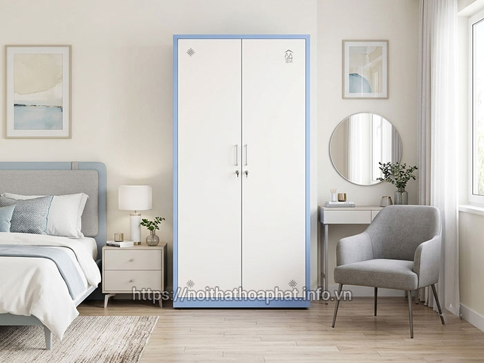 tủ quần áo hiện đại giá rẻ Hòa Phát