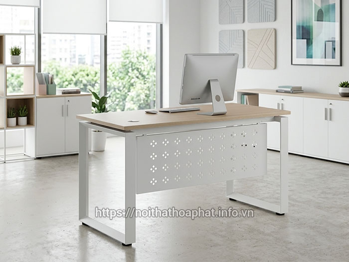 Bàn làm việc 1m4 nhân viên Hòa Phát