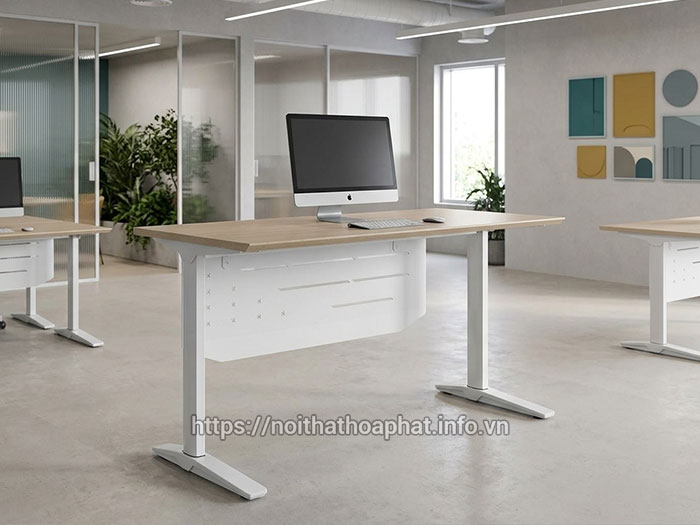 Bàn làm việc 1m4 nhân viên Hòa Phát