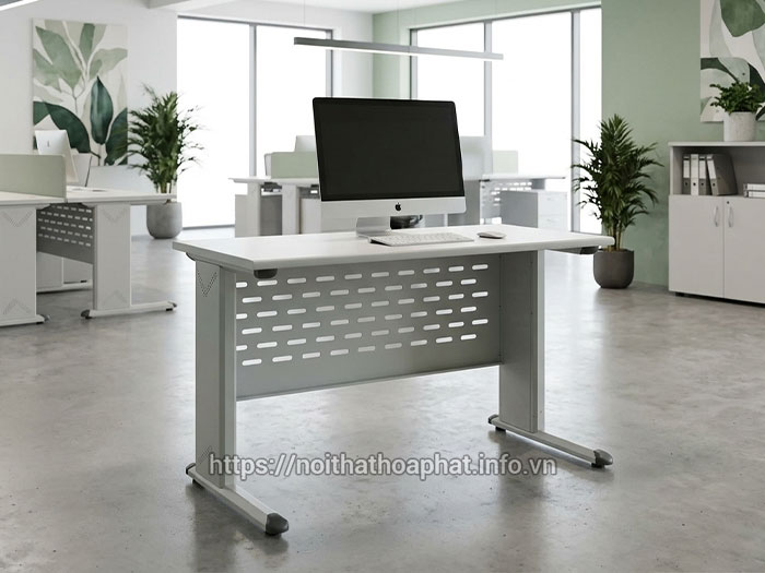 Bàn làm việc 1m4 nhân viên Hòa Phát