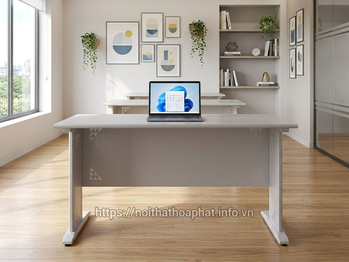 Bàn làm việc 1m4 nhân viên Hòa Phát