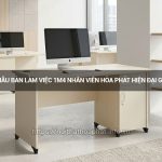 Bàn làm việc 1m4 nhân viên Hòa Phát